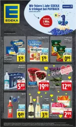 Gazetka promocyjna Edeka - Prospekte - Gazetka - ważna od 14.02 do 14.02.2026 - strona 1 - produkty: alkohol, Alwa, angebot, aperol, Becher, bett, butter, chips, chipsfrisch, deka, eier, eis, elle, felgen, flasche, freixenet, gin, glasflasche, LG, mineralwasser, natur, original wagner, pizza, regal, reis, rel, rosen, sekt, Streichzart, tee, Ti, topf, wagner, wasser, weihenstephan, ZTE
