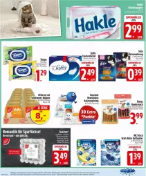 Gazetka promocyjna Edeka - Prospekte - Gazetka - ważna od 14.02 do 14.02.2026 - strona 26 - produkty: beutel, eis, felix, feuchtes toilettenpapier, hakle, hakle toilettenpapier, hundesnack, katzennahrung, kraft, LG, papier, reis, Schal, Schale, snack, Tasche, taschen, taschentücher, tee, Teelicht, teelichte, Tempo, Ti, toilettenpapier, tücher, ZTE