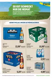 Gazetka promocyjna Metro - Regionaler Flyer - Gazetka - ważna od 31.08 do 31.08.2025 - strona 107 - produkty: Alwa, auer, brunnen, flasche, franken brunnen, getränk, getränke, limo, limonade, limonaden, mac, mineralwasser, Palette, pils, Ti, wasser