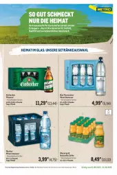 Gazetka promocyjna Metro - Regionaler Flyer - Gazetka - ważna od 31.08 do 31.08.2025 - strona 11 - produkty: Alwa, Bad, flasche, getränk, getränke, mac, mineralwasser, monte, natur, Naturella, Palette, pils, pilsener, rel, säfte, Ti, wasser