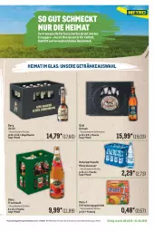 Gazetka promocyjna Metro - Regionaler Flyer - Gazetka - ważna od 31.08 do 31.08.2025 - strona 119 - produkty: Alwa, bügel, bügelflasche, elle, erfrischungsgetränk, flasche, frucht, fruchtsaft, getränk, getränke, Hefe, hefeweizen, mac, mineralwasser, natur, Palette, saft, Ti, wasser