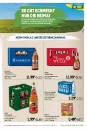 Gazetka promocyjna Metro - Regionaler Flyer - Gazetka - ważna od 31.08 do 31.08.2025 - strona 125 - produkty: Alwa, bier, bügel, bügelflasche, elle, erfrischungsgetränk, flasche, frucht, fruchtsaft, getränk, getränke, Hefe, hefeweizen, mac, mineralwasser, natur, Palette, saft, Ti, wasser