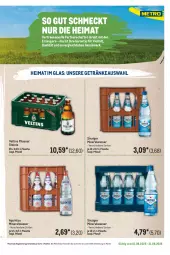 Gazetka promocyjna Metro - Regionaler Flyer - Gazetka - ważna od 31.08 do 31.08.2025 - strona 23 - produkty: Alwa, flasche, getränk, getränke, mac, mineralwasser, Palette, pils, pilsener, Ti, veltins, veltins pilsener, wasser