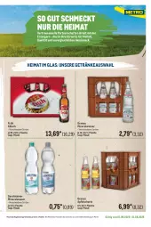 Gazetka promocyjna Metro - Regionaler Flyer - Gazetka - ważna od 31.08 do 31.08.2025 - strona 25 - produkty: Alwa, apfel, Apfelschorle, flasche, Früh Kölsch, gerolsteine, gerolsteiner, getränk, getränke, mac, mineralwasser, Palette, schorle, steiner, Ti, wasser