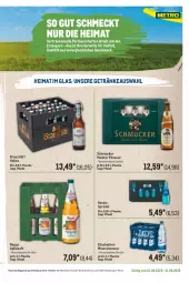 Gazetka promocyjna Metro - Regionaler Flyer - Gazetka - ważna od 31.08 do 31.08.2025 - strona 37 - produkty: Alwa, apfel, apfelsaft, aust, eis, elle, flasche, getränk, getränke, mac, Meister, mineralwasser, Palette, pils, pilsener, saft, Schmuck, Sprudel, Ti, wasser