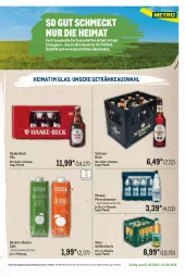 Gazetka promocyjna Metro - Regionaler Flyer - Gazetka - ważna od 31.08 do 31.08.2025 - strona 39 - produkty: Alwa, apfel, Apfelschorle, Beckers Bester, flasche, getränk, getränke, mac, mineralwasser, Palette, pils, saft, schorle, Ti, vilsa, wasser