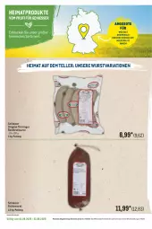 Gazetka promocyjna Metro - Regionaler Flyer - Gazetka - ważna od 31.08 do 31.08.2025 - strona 56 - produkty: angebot, angebote, bratwurst, decke, elle, getränk, getränke, gin, LG, original thüringer, Palette, rel, Ria, ring, rostbratwurst, teller, thüringer rostbratwurst, Ti, wurst
