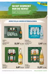 Gazetka promocyjna Metro - Regionaler Flyer - Gazetka - ważna od 31.08 do 31.08.2025 - strona 7 - produkty: Alwa, apfel, Apfelschorle, flasche, getränk, getränke, hochwald, karlsberg, mac, mineralwasser, orange, orangen, orangensaft, Palette, pils, saft, schorle, Ti, wasser