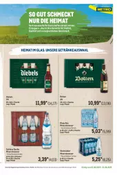 Gazetka promocyjna Metro - Regionaler Flyer - Gazetka - ważna od 31.08 do 31.08.2025 - strona 71 - produkty: Alwa, diebels, elle, flasche, getränk, getränke, mac, mineralwasser, Palette, Steinsieker, Ti, wasser