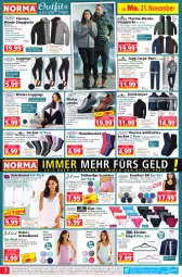 Gazetka promocyjna Norma - Norma - Gazetka - ważna od 28.11 do 28.11.2022 - strona 2 - produkty: achselhemd, asti, Bau, baumwolle, Bebe, beere, braun, Brei, bügel, decksohle, dell, eis, Elan, elle, ente, flieder, Germ, gin, hemd, Jacke, kleid, kleider, kleiderbügel, lack, leggings, mab, Mode, ndk, reis, Ria, rosen, rwe, schuhe, slip, slips, socken, spaghetti, Spiele, Steppjacke, Taillenslip, Tasche, tee, Ti, tisch, Unterhemd, wolle