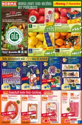 Gazetka promocyjna Norma - Norma - Gazetka - ważna od 28.11 do 28.11.2022 - strona 5 - produkty: auer, Bau, Bauer, beutel, bio, clementinen, eis, erde, fleisch, fleischwurst, frucht, früchte, fruchtfleisch, keks, kekse, kühlregal, LG, milch, obst, Obst und Gemüse, paprika, paprika rot, regal, reis, ring, rohschinken, saft, salami, schinken, schoko, schokolade, schwein, schweine, schweinefleisch, Ti, tiefpreis, und gemüse, vollmilch, wein, weine, Wichtel, wiener, wiener würstchen, würfel, wurst, würstchen, zitrone, zitronen