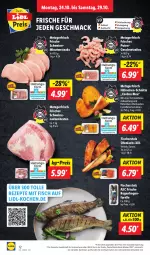 Gazetka promocyjna Lidl - Aktionsprospekt - Gazetka - ważna od 29.10 do 29.10.2022 - strona 14 - produkty: braten, cordon bleu, eis, elle, fisch, fische, Fischer, fleisch, forelle, geschnetzeltes, Hähnchen-Oberkeulen, Käse, lachs, lebensmittel, mac, minutensteaks, Ofen, preisvorteil, pute, Putengeschnetzeltes, Rauch, reis, rel, rezept, rezepte, schinken, Schmelzkäse, schmelzkäsezubereitung, schwein, schweine, schweinenacken, steak, steaks, Ti, wein, weine, Zelt
