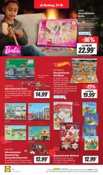 Gazetka promocyjna Lidl - Aktionsprospekt - Gazetka - ważna od 29.10 do 29.10.2022 - strona 4 - produkty: ACC, accessoires, acer, Adventskalender, auer, aust, Barbie, Bau, Bauer, buch, elle, Hot Wheels, ndk, Puppe, Ria, ring, rinti, rwe, Schal, Schale, Ti