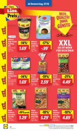 Gazetka promocyjna Lidl - Aktionsprospekt - Gazetka - ważna od 29.10 do 29.10.2022 - strona 42 - produkty: alesto, Bona, butter, Cashew, cashewkerne, eis, haselnuss, kondensmilch, Milbona, milch, ndk, nuss, pistazien, preisvorteil, pudding, reis, sahne, Schal, Schale, schlagsahne, sirup, Sondey, Ti, waffeln, walnuss, walnusskerne