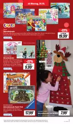 Gazetka promocyjna Lidl - Aktionsprospekt - Gazetka - ważna od 29.10 do 29.10.2022 - strona 5 - produkty: Adventskalender, angebot, Bad, burger, dell, eis, elle, Mode, Paw Patrol, Peppa Pig, Puzzle, ravensburger, reis, Ria, schreibwaren, Slime, stifte, Ti, Tiptoi, ZTE