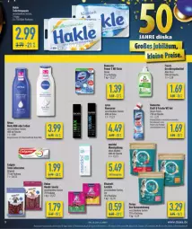 Gazetka promocyjna Diska - Gazetka - ważna od 09.03 do 09.03.2024 - strona 9 - produkty: aktionspreis, alkohol, aloe vera, bio, biozidprodukte, body, body milk, colgate, creme, domestos, eis, flasche, Frosch, geschirr, geschirrspülmittel, gin, haarspray, hakle, hakle toilettenpapier, katzennahrung, kraft, leine, LG, Lotion, meridol, mundspülung, nivea, ohne alkohol, papier, purina, Rauch, reis, rwe, snack, snacks, spülmittel, spülung, syoss, Ti, toilettenpapier, vita, vitakraft, Yo, zahncreme