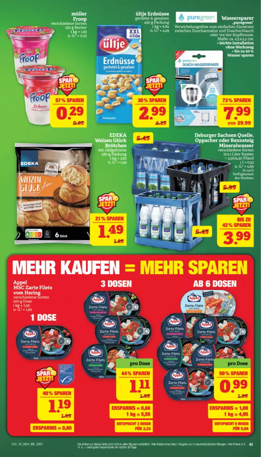 Aktueller Prospekt Marktkauf - Prospekt - von 05.05 bis 11.05.2024 - strona 43 - produkty: armatur, brause, eis, erdnüsse, filet, filets, froop, reis, sac, schlauch, Ti, ZTE