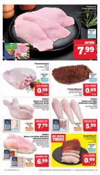 Gazetka promocyjna Marktkauf - Prospekt - Gazetka - ważna od 11.05 do 11.05.2024 - strona 13 - produkty: Bau, braten, deka, eis, elle, filet, fleisch, geback, gewürz, hähnchenbrust, minutenschnitzel, natur, Ofen, pute, Putenoberkeule, Putenrollbraten, reis, rollbraten, saft, schnitten, schnitzel, Ti, wiesenhof, ZTE