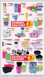 Gazetka promocyjna Marktkauf - Prospekt - Gazetka - ważna od 11.05 do 11.05.2024 - strona 35 - produkty: akku, Backform, ball, bambus, Becher, bürste, decke, Deckel, eimer, eis, eiswürfel, grill, korb, kracher, Kreide, kuchen, kühlakku, kühltasche, papier, reis, schneidebrett, Seife, Tasche, Ti, wasser, wasserpistole, würfel