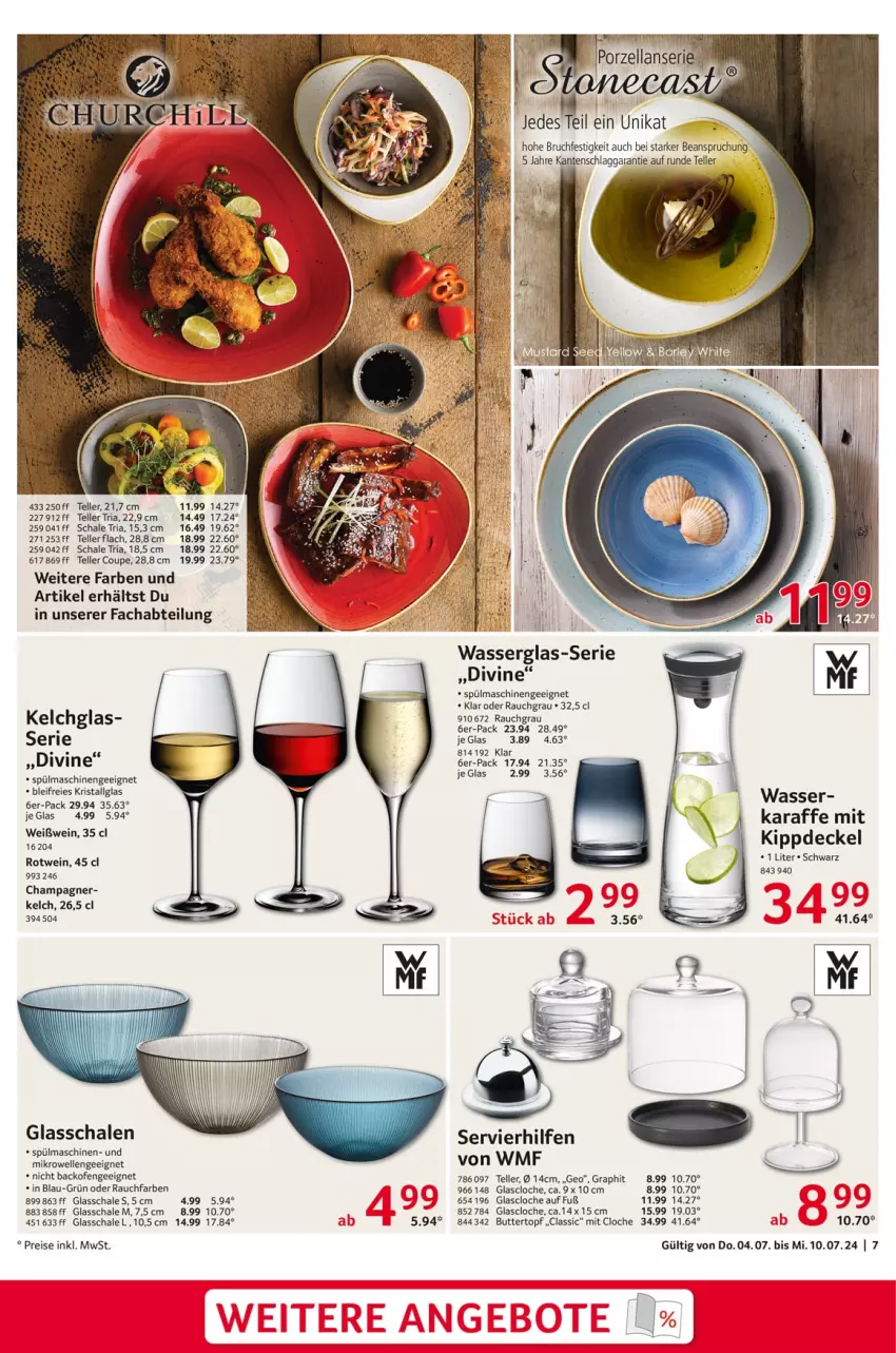 Aktueller Prospekt Selgros - Non Food - von 04.07 bis 10.07.2024 - strona 7 - produkty: Abtei, backofen, butter, champagne, champagner, decke, Deckel, eis, elle, Karaffe, LG, mikrowelle, Ofen, Rauch, reis, Ria, rotwein, Schal, Schale, spülmaschinen, teller, Ti, topf, wasser, wein, Weißwein, WMF