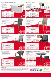 Gazetka promocyjna Selgros - Staffelpreise - Gazetka - ważna od 14.05 do 14.05.2025 - strona 12 - produkty: akku, angebot, angebote, bambus, Behälter, eis, erde, freizeitmöbel, HP, klapptisch, Lampe, lebensmittel, LG, möbel, Rauch, reis, rückenlehne, sessel, Sport, stapelsessel, stapelstuhl, stuhl, Ti, tisch, Tischlampe, tuc, wasser