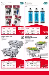 Gazetka promocyjna Selgros - Staffelpreise - Gazetka - ważna od 14.05 do 14.05.2025 - strona 6 - produkty: adapter, anzünder, Behälter, decke, Deckel, edelstahl, eis, elle, erde, Kocher, Lampe, reis, Speisebehälter, Ti, wasser, Yo