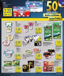 Gazetka promocyjna Diska - Gazetka - ważna od 20.07 do 20.07.2024 - strona 5 - produkty: actimel, actimel drink, aktionspreis, antipasti, arla, asti, auer, Bau, Bauer, Becher, coppenrath, deka, drink, ehrmann, eis, frischkäse, frischkäsezubereitung, froop, gervais, gin, Käse, langnese, magnum, milch, monte, Müller, petrella, reis, rel, sahne, Skyr, spinat, Ti, vanille