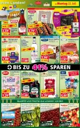 Gazetka promocyjna Norma - Norma - Gazetka - ważna od 29.07 do 29.07.2024 - strona 7 - produkty: Becher, beere, beeren, Brandenburger äpfel, burger, cocktail, cocos, eier, eiersalat, eis, elle, flasche, frucht, Garten, Geflügel, gelee, gin, heidelbeere, heidelbeeren, ketchup, kirsch, kirsche, kirschen, kühlregal, morellen, obst, pils, pilsner, regal, reis, rel, ring, Rostocker, sac, salat, schattenmorellen, schinken, schinkenspeck, Speck, Ti, tiefpreis, tomate, tomaten, tomaten ketchup, Tüte