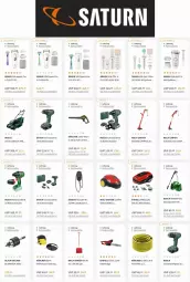 Gazetka promocyjna Saturn - Prospekte - Gazetka - ważna od 14.06 do 14.06.2022 - strona 9 - produkty: akku, Bohrschrauber, bosch, braun, decke, einhell, eis, epilierer, Garten, Kärcher, Kette, lack, mähroboter, ndk, reis, rel, säge, Sandkasten, Ti
