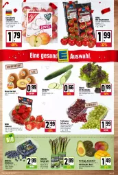 Gazetka promocyjna Kupsch - Angebote der Woche - Gazetka - ważna od 07.05 do 07.05.2022 - strona 3 - produkty: avocado, ball, beere, beeren, bio, deka, edeka bio, Elan, erdbeere, erdbeeren, gurke, heidelbeere, heidelbeeren, kiwi, Kiwi Gold, LG, mango, mini-rispentomaten, rispentomaten, salat, Salatgurke, Schal, Schale, spargel, spargel grün, tafeläpfel, tafeltrauben, Ti, tomate, tomaten, trauben