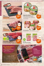 Gazetka promocyjna Tegut - Angebote der Woche - Gazetka - ważna od 29.01 do 29.01.2022 - strona 18 - produkty: angebot, angebote, Becher, bio, Bio-Hackfleisch, braten, dekoration, eis, elle, ente, farmerschinken, fleisch, gutsleberwurst, hackfleisch, hackfleisch gemischt, herta, landprimus, leberwurst, mac, nuss, Pommersche, reis, rezept, rügenwalder, rügenwalder mühle, schinken, schwein, schweine, Spezi, Ti, wein, weine, würfel, wurst