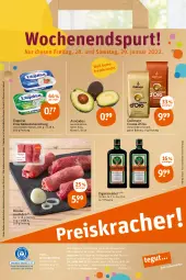 Gazetka promocyjna Tegut - Angebote der Woche - Gazetka - ważna od 29.01 do 29.01.2022 - strona 30 - produkty: alkohol, angebot, angebote, auer, avocado, avocados, bohne, bohnen, dallmayr, dekoration, drucker, eis, Engel, exquisa, exquisa frischkäse, flasche, frischkäse, frischkäsezubereitung, Fulda, Germ, getränk, getränke, jägermeister, Käse, kerze, lebensmittel, Meister, rezept, rezepte, rind, rinder, Rinderroulade, rinderrouladen, rouladen, Ti, uhr