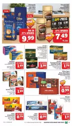 Gazetka promocyjna Marktkauf - Prospekt - Gazetka - ważna od 18.03 do 18.03.2023 - strona 19 - produkty: bohne, bohnen, bohnenkaffee, eis, espresso, ferrero, hanuta, jacobs, kaffee, kaffeekapseln, kaffeemaschine, kakao, keks, kekse, Ländertee, löslicher kaffee, Meßmer, mikado, mövenpick, nespresso, nuss, oreo, reis, riegel, ritter, ritter sport, rwe, schoko, schokolade, Sport, tasse, tee, Ti, ZTE