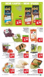 Gazetka promocyjna Marktkauf - Prospekt - Gazetka - ważna od 18.03 do 18.03.2023 - strona 7 - produkty: ackergold, deka, eier, eimer, eis, gurke, gurken, kartoffel, kartoffeln, mini-gurken, möhren, pflaume, pflaumen, reis, Romanasalat, salat, Schal, Schale, spargel, speisekartoffeln, suppe, suppen, tafeltrauben, Ti, tomate, tomaten, trauben, ZTE