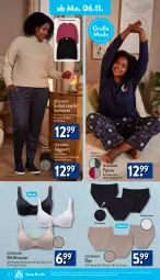 Gazetka promocyjna Aldi Nord - Von Montag - Gazetka - ważna od 11.11 do 11.11.2023 - strona 12 - produkty: Bau, baumwolle, garnitur, gin, Jacke, Mode, obst, Pants, Pulli, Pyjama, reine baumwolle, Ria, slip, slips, Strickjacke, Ti, up2fashion, wolle, ZTE