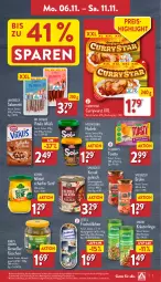 Gazetka promocyjna Aldi Nord - Von Montag - Gazetka - ważna od 11.11 do 11.11.2023 - strona 7 - produkty: Brühe, curry, currywurst, Dr. Oetker, eis, fisch, gin, gulasch, kartoffel, kartoffeln, knorr, kräuter, Kühne, lysell, Mett, müsli, Nissin, nudel, nudeln, reis, schwein, schweine, schweinegulasch, senf, Ti, toast, toasty, und gemüse, vita, vitalis, vitalis müsli, wein, weine, wurst, ZTE