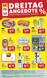 Gazetka promocyjna Combi - Prospekte - Gazetka - ważna od 05.10 do 05.10.2024 - strona 24 - produkty: aeg, angebot, angebote, auer, Bad, Becher, beef, Berger, curry, deo, deospray, drucker, eier, eis, Engel, erde, felix, fisch, fische, Fischer, flasche, frischkäse, Gorbatschow, kaffee, Käse, kerze, meica, melitta, merci, milch, Müller, müllermilch, natur, nivea, papier, philadelphia, Rauch, reis, rind, roastbeef, roll-on, salat, salatherzen, salz, Schal, Schale, Ti, wodka, ZTE