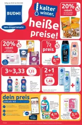Gazetka promocyjna Budni - Prospekte - Gazetka - ważna od 25.02 do 25.02.2023 - strona 1 - produkty: angebot, angebote, asti, brie, Brufen, duschgel, eis, fa duschgel, feuchttücher, hipp, Maske, persil, persil waschmittel, pril, reis, shampoo, spülmittel, Ti, Tiere, tuc, tücher, tuchmaske, vita, waschmittel