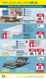 Gazetka promocyjna Lidl - August-Highlights im Onlineshop - Gazetka - ważna od 31.08 do 31.08.2023 - strona 12 - produkty: asti, bett, dell, eis, federkern, Hela, Holz, latte, lattenrost, Liege, mab, matratze, matratzen, Mode, ndk, schauma, Tasche, taschen, taschenfederkern-matratze, Ti, tisch, topper, wendematratze, ZTE