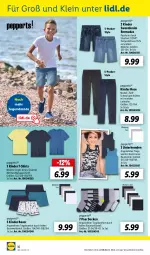 Gazetka promocyjna Lidl - August-Highlights im Onlineshop - Gazetka - ważna od 31.08 do 31.08.2023 - strona 16 - produkty: Bau, baumwolle, bermuda, bermudas, dell, hemd, hemden, hose, Kinder, Mode, ndk, reine baumwolle, Ria, schnitten, shirt, shirts, socken, T-Shirt, Ti, Unterhemd, unterhemden, wolle