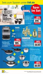 Gazetka promocyjna Lidl - August-Highlights im Onlineshop - Gazetka - ważna od 31.08 do 31.08.2023 - strona 20 - produkty: ananas, Becher, cocktail, decke, Deckel, dell, edelstahl, eis, eiswürfel, ernesto, Germ, geschirr, Geschirr-Set, getränk, getränke, getränkespender, Glasdeckel, herdarten, LG, Mode, ndk, pfanne, pfannen, silvercrest, spülmaschinen, tasse, Ti, topf, wasser, wassertank, wok, würfel, ZTE