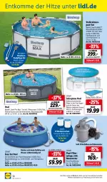 Gazetka promocyjna Lidl - August-Highlights im Onlineshop - Gazetka - ważna od 31.08 do 31.08.2023 - strona 30 - produkty: Bau, bestway, crivit, dell, Filterbälle, filterkartuschen, Mode, ndk, pool, promax, steel pro, tee, Ti, wasser, werkzeug, ZTE