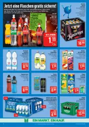 Gazetka promocyjna Marktkauf - Prospekt - Gazetka - ważna od 24.01 do 24.01.2026 - strona 24 - produkty: Alwa, amecke, bier, bio, burger, cola, coupon, coupons, deka, drink, elle, energy drink, erdinger, fanta, flasche, gerolsteine, gerolsteiner, Hohes C, ice tea, köstritzer, limette, limo, limonade, mandarine, Mett, Mezzo Mix, mineralwasser, monster, Monster Energy, natürliches mineralwasser, orange, pfanne, Pfanner, radler, sac, säfte, Sport, sprite, steiner, tee, Ti, vita, wasser