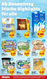 Gazetka promocyjna Penny - Prospekte - Gazetka - ważna od 18.12 do 18.12.2021 - strona 36 - produkty: Becher, beutel, bio, camembert, danone, deli reform, eier, eierspätzle, eis, , filet, frucht, fruchtzwerge, gin, gouda, je 250-g-packung, Käse, lachs, lachsfilet, LG, margarine, milch, natur, quark, reis, Ti, Wild, wildlachs, ZTE