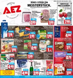 Gazetka promocyjna Aez - Prospekte - Gazetka - ważna od 03.06 do 03.06.2023 - strona 1 - produkty: adelholzener, alkohol, almighur, almighurt, Alwa, ariel, ariel waschmittel, arla, beutel, chips, corny, crunchips, duplo, ehrmann, ehrmann almighurt, eilles gourmet, eis, flasche, frische milch, glasflasche, grünländer, hafer, hanuta, hartkäse, Hausmacher, hochland, Holz, jahrgangssekt, kaffee, Käse, Kinder, kinder bueno, kinder country, kirsch, kirsche, kirschen, knorr, knorr fix, kraft, lorenz, lorenz crunchips, mac, Meister, milch, milka, milka schokolade, mineralwasser, mumm, natur, nuss, obst, pizza, Pods, presssack, reis, rel, riegel, sac, salz, sandwich, sandwich-scheiben, Schal, Schale, Schmelzkäse, schnitzel, schoko, schokolade, schwein, schweine, schweineschnitzel, sekt, Ti, Tiere, trolli, wagner, waschmittel, wasser, weihenstephan, wein, weine, ZTE