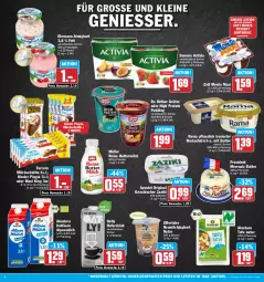 Gazetka promocyjna Aez - Prospekte - Gazetka - ważna od 03.06 do 03.06.2023 - strona 8 - produkty: activia, almighur, almighurt, alpenmilch, aufstrich, Becher, brot, brotaufstrich, butter, buttermilch, danone, danone activia, dessert, Dr. Oetker, drink, ehrmann, ehrmann almighurt, eis, ferrero, flasche, gin, grütze, hafer, Haferdrink, Heu, heumilch, joghur, joghurt, Kinder, kinder pingui, leine, meersalz, milch, Milchschnitte, monte, Müller, natur, natura, pingui, pudding, rama, reine buttermilch, reis, salz, Ti, Tofu, zaziki, zott, Zott Monte, ZTE