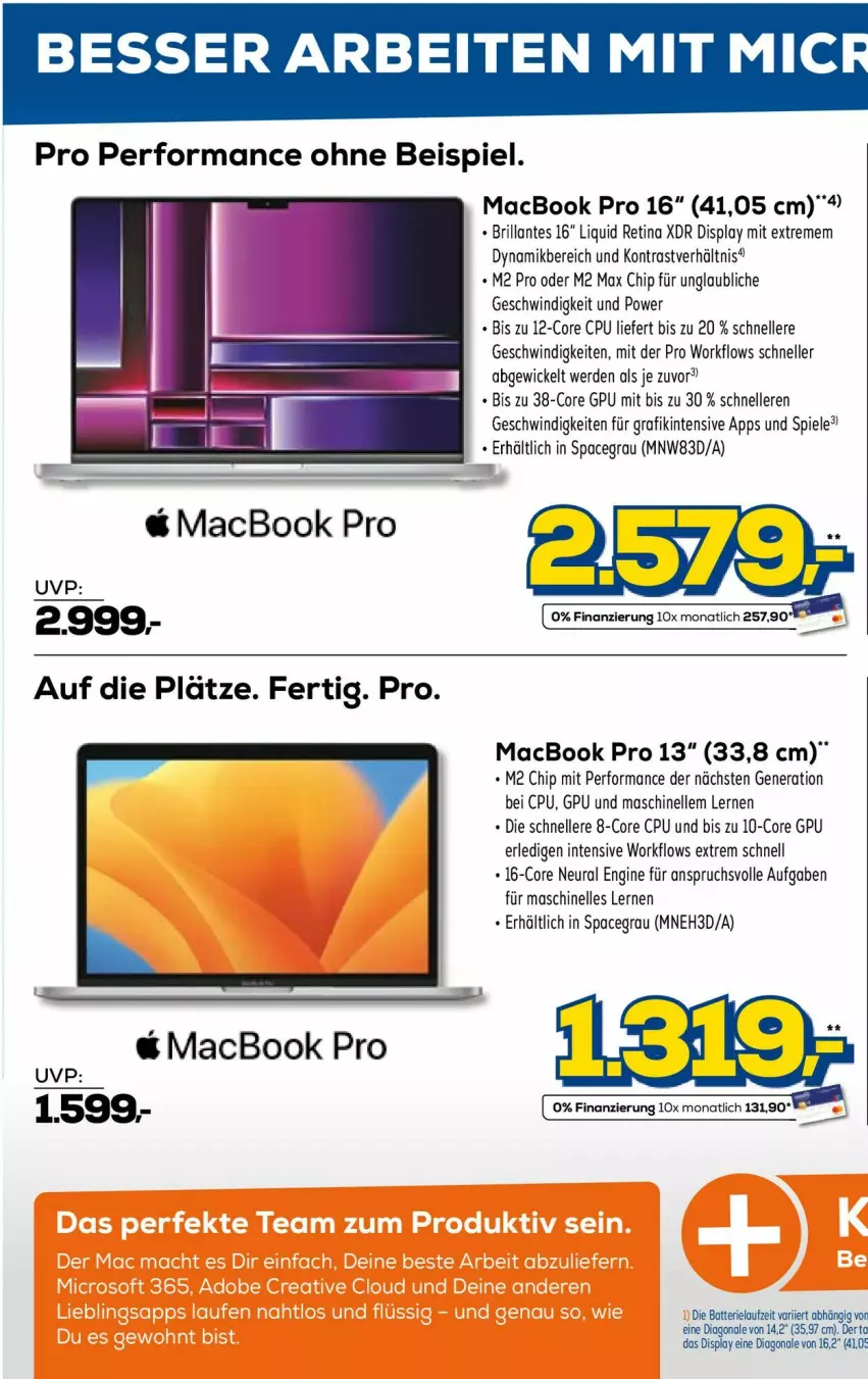 Aktueller Prospekt Euronics - Prospekte - von 05.04 bis 12.04.2023 - strona 11 - produkty: batterie, eis, elle, erde, gin, mac, macbook, macbook pro, Spiele, Ti, WICK