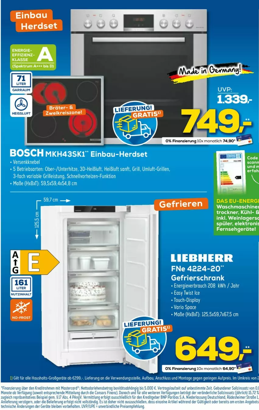 Aktueller Prospekt Euronics - Prospekte - von 05.04 bis 12.04.2023 - strona 25 - produkty: Bau, eis, garraum, herdset, reis, rum, Spektrum, Trockner, waschmaschine, wein