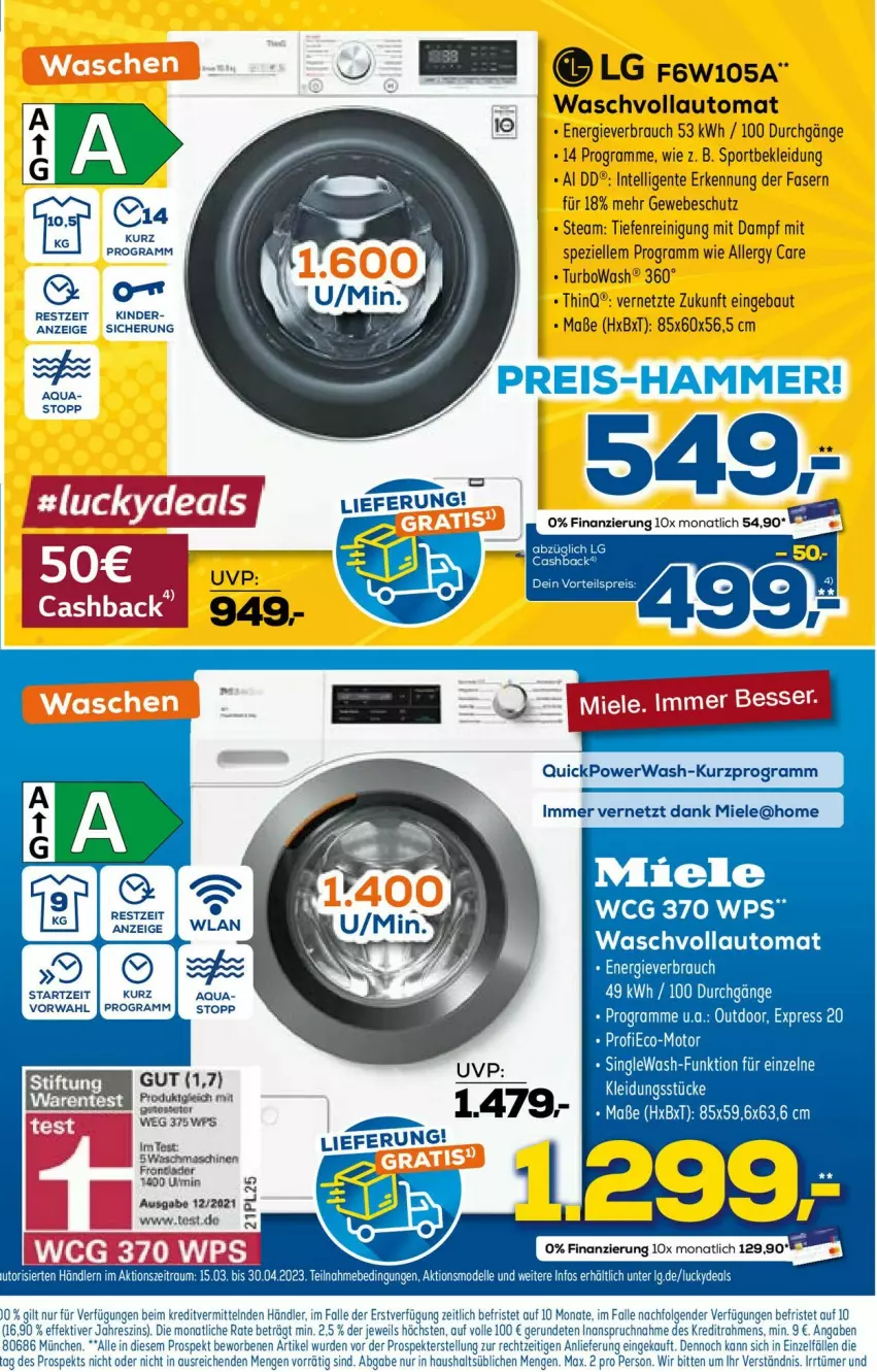 Aktueller Prospekt Euronics - Prospekte - von 05.04 bis 12.04.2023 - strona 30 - produkty: auto, Bau, elle, ente, Intel, Kinder, kleid, Kleidung, LG, Rauch, Reinigung, Spezi, Sport, Ti, waschmaschine, waschmaschinen, waschvollautomat, ZTE