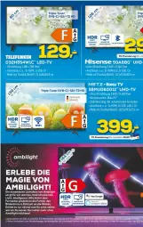 Gazetka promocyjna Euronics - Prospekte - Gazetka - ważna od 12.04 do 12.04.2023 - strona 19 - produkty: dvb, ente, fernseher, Germ, Intel, leds, rum, rwe, Ti, tuner